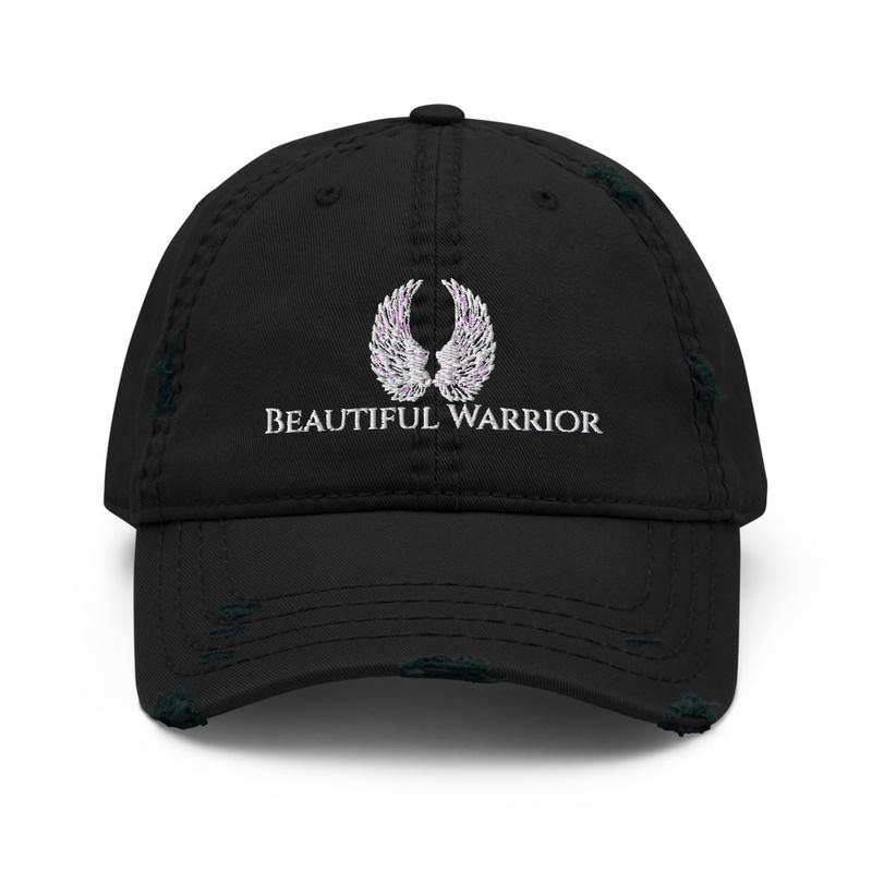 Beautiful Warrior Distressed Cap